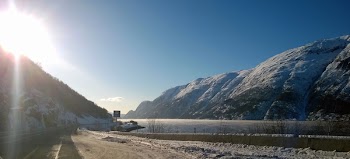 Road Along Mountain