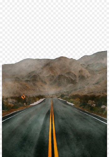 road asphalt highway atmospheric phenomenon road trip