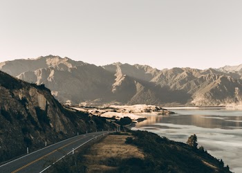 Road Beside Body of Water