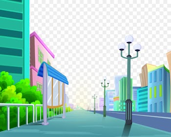 Road Cartoon - 2017 cartoon street lights tower 