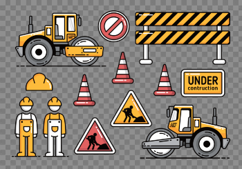 Road Construction Icon #395505 - Free Icons Library