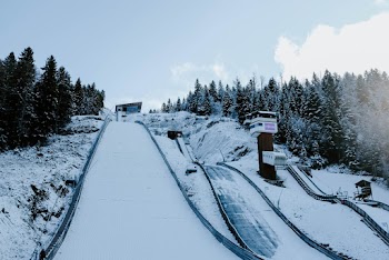 Road Covered by Snow
