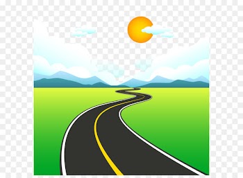 Road Download Icon - A vector path 