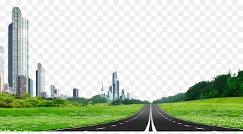 Road Global Positioning System Car Vehicle - Road construction background material 
