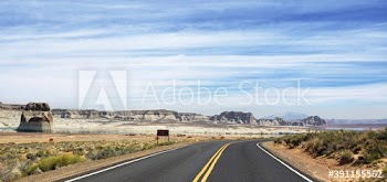 road in the desert