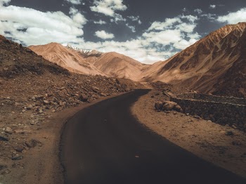 Road In The Middle Of Mountain