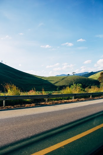 Road Near Mountains