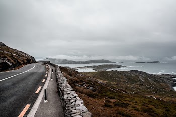 Road Near Sea