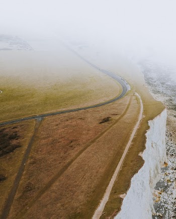 Road on Top of the Cliff
