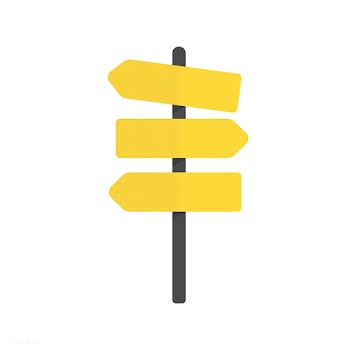 Road sign signpost advertise | Free stock vector - 381280
