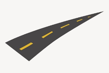 Road sticker, transportation illustration vector. | Free Vector - rawpixel
