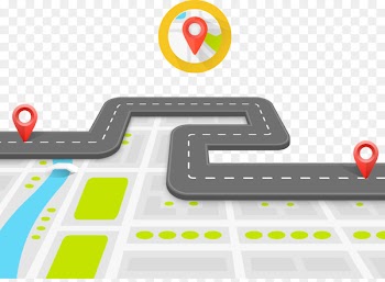 Road surface Infographic - 3D map vector 