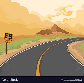 Road traffic sign vector image