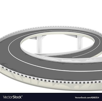 Road vector image