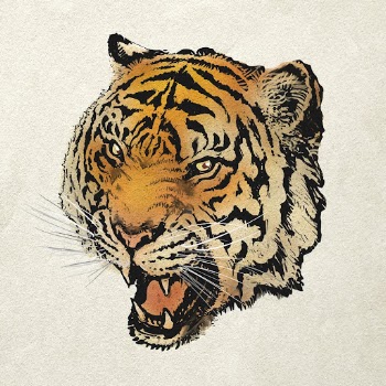 Roaring tiger sticker, animal realistic | Free Vector Illustration - rawpixel