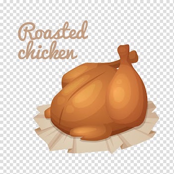 Roast chicken European cuisine Minced pork rice Meat, chicken transparent background PNG clipart