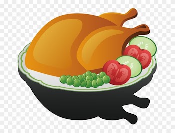 Roast Chicken Fried Chicken Barbecue Chicken - Food Delicacies Clip Arts