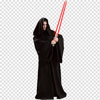 Robe Anakin Skywalker Jedi Costume Clothing, star wars transparent background PNG clipart