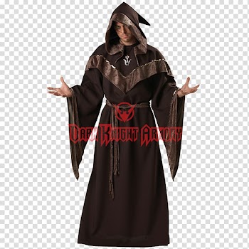 Robe Costume Cloak Wizard Clothing Accessories, Wizard transparent background PNG clipart