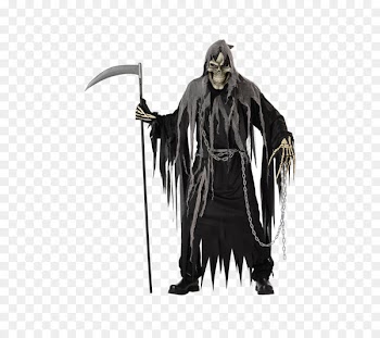 Robe Death Halloween costume Costume party - grim reaper 