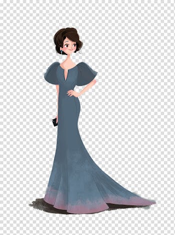 Robe, Ms. retro dress transparent background PNG clipart