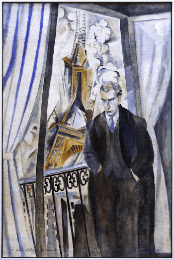 Robert Delaunay - Le Poète | Free Photo - rawpixel