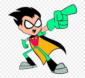 Robin Is The Leader Of The Teen Titans, Voiced By Scott - Robin From Teen Titans Go