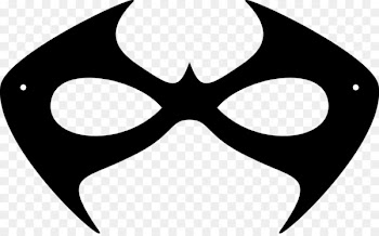 Robin Nightwing Template Batman Mask - masquerade 