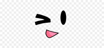 Roblox Wink Face Smiley Emoticon - Face 