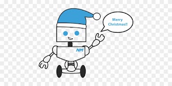Robot Christmas - Merry Christmas Santa