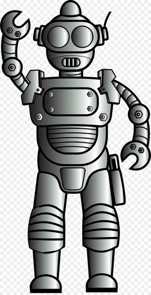 Robot Clip art Line art Image - robot 