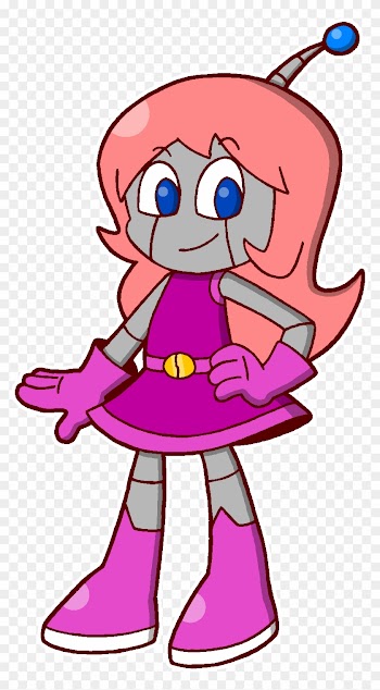 Robot Girl Oc By Polishedbrain On Deviantart - Robot Girl Clipart