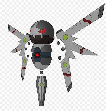 Robot Paper Mario Design Celestial Legends Prototype - banshee mockup 