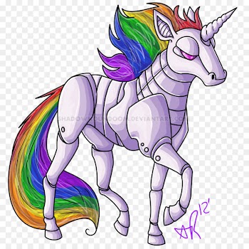 Robot Unicorn Attack Drawing - drawing unicorn 