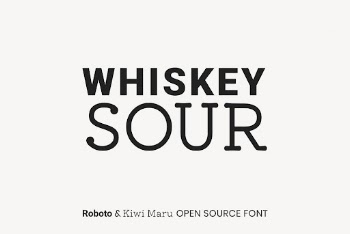Roboto & Kiwi Maru open | Free Font Add-on - rawpixel