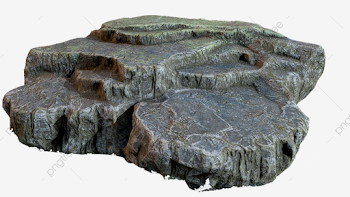 Roca Flotante Material De Roca Classic Three Dimensional Imagen ...