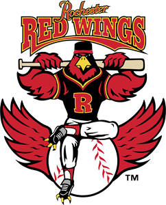 Rochester Red Wings Logo Vector