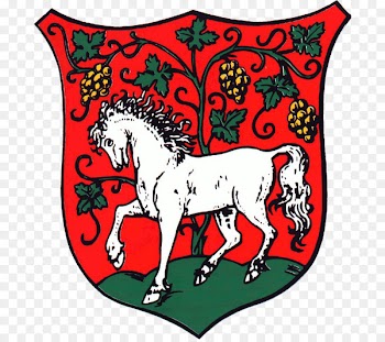 Rochlitz Hainichen, Saxony Canting arms Niederstriegis Coat of arms - ein pferd 
