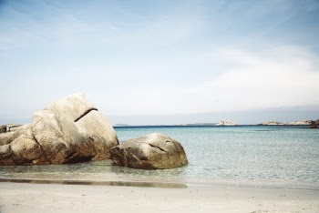 Rock By The Shore