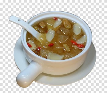 Rock candy Soup Tong sui Tremella fuciformis Congee, Lily white fungus stew Sydney transparent background PNG clipart