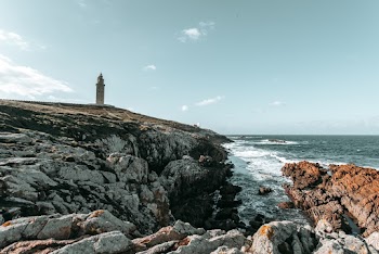 Rock Formation by the Sea