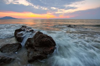 Rock Formation on Ocean