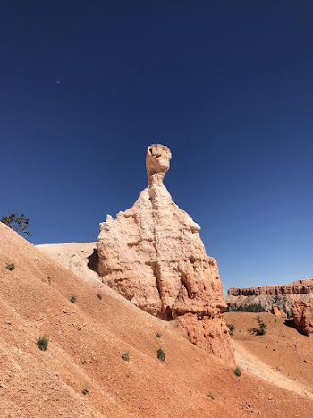 rock Formation Under Blue Sky