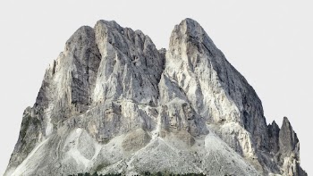 Rock mountain isolated on white, | Free PSD - rawpixel