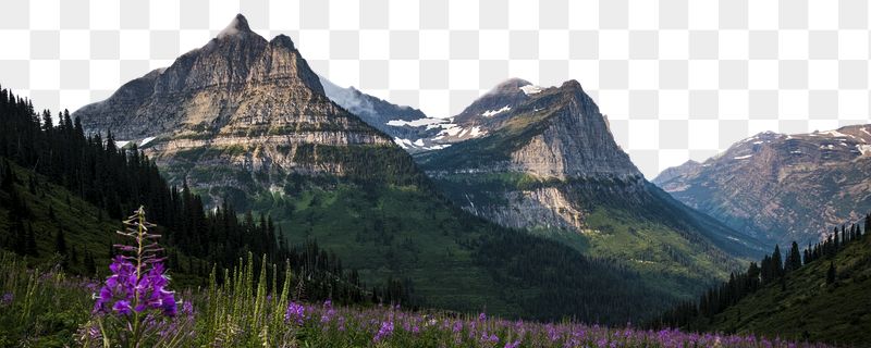 Rock mountain png border sticker, | Free PNG - rawpixel