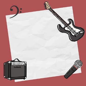 Rock music frame background, cute | Free Vector - rawpixel