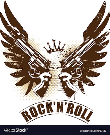  					Rock n roll vector&nbsp;image														