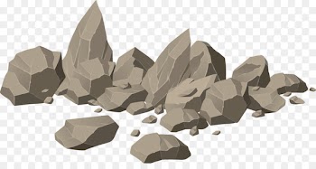 Rock Royalty-free Boulder Illustration - Brown stone heap Vector 