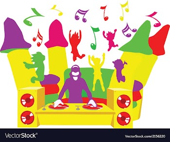 Rock the castle vector image