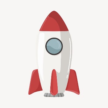 Rocket clipart, cute cartoon illustration | Free PSD Illustration - rawpixel